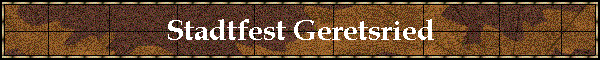 Stadtfest Geretsried